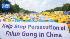 Migliaia di persone protestano contro la persecuzione del Falun Gong